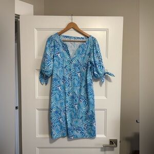 Lily Pulitzer Easley Short Sleeve Dress sz large